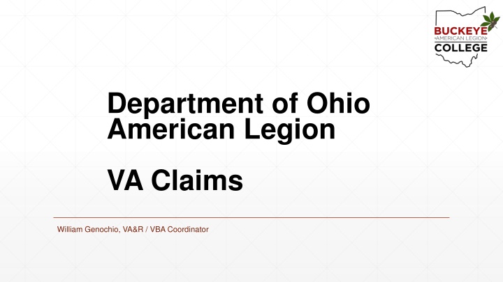 department of ohio american legion n.w