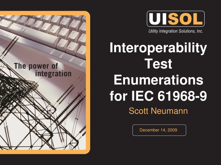 interoperability test enumerations for iec 61968 n.w