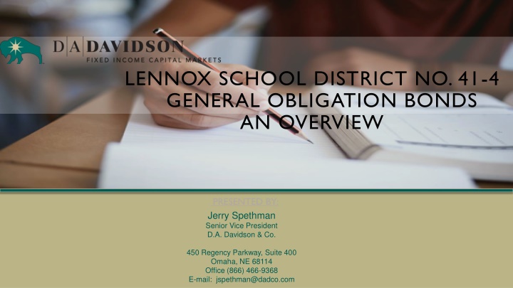 lennox school district no 41 4 general obligation n.w