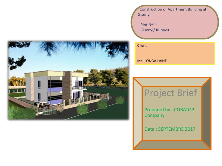 construction of apartment building at gisenyi n.w