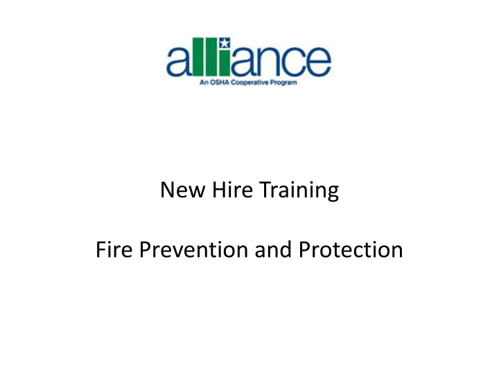 new hire training n.w