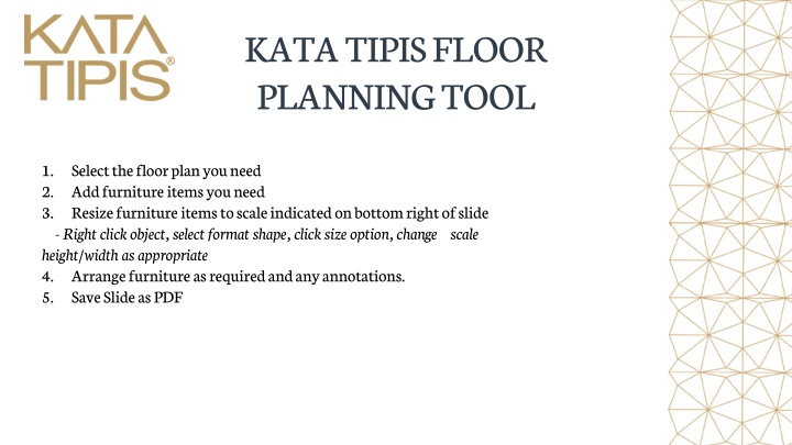 kata tipis floor planning tool n.w