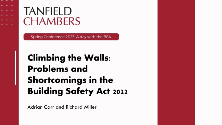 climbing the walls problems and shortcomings n.w