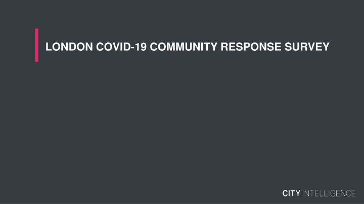 london covid 19 community response survey n.w