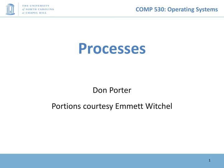 comp 530 operating systems n.w