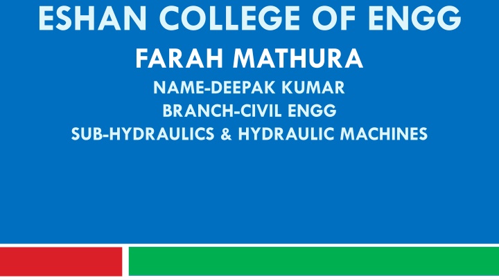 eshan college of engg farah mathura name deepak n.w