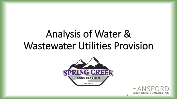 analysis of water analysis of water wastewater n.w