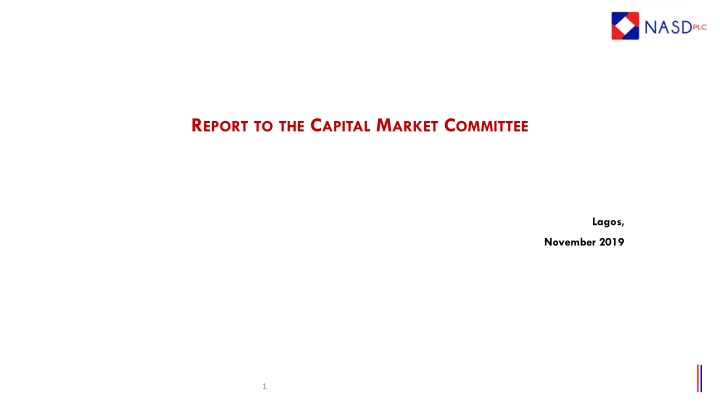 r eport to the c apital m arket c ommittee n.w