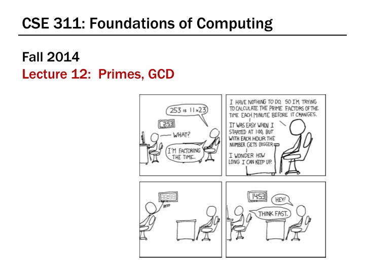 cse 311 foundations of computing n.w