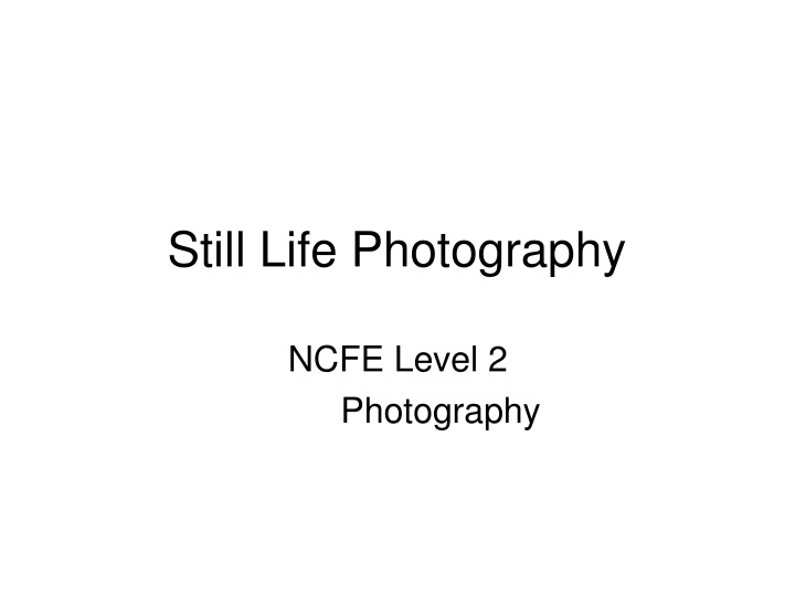 still life photography n.w