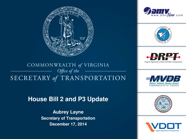 house bill 2 and p3 update n.w
