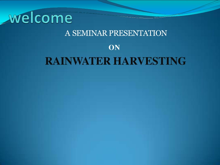 a seminar presentation n.w