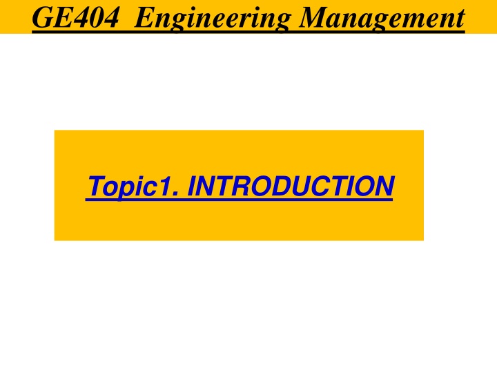 ge404 engineering management n.w