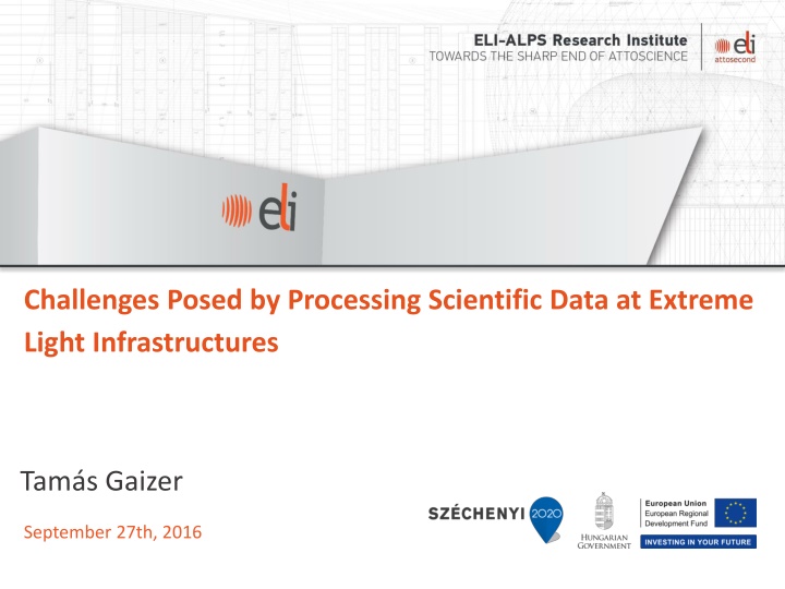 challenges posed by processing scientific data n.w