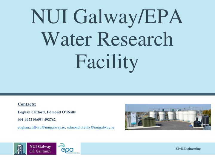 nui galway epa water research facility n.w