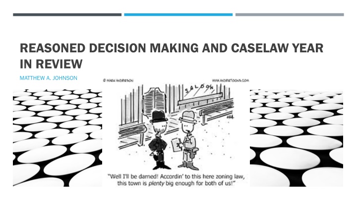 Reasoned Decision-making in Caselaw Year Review