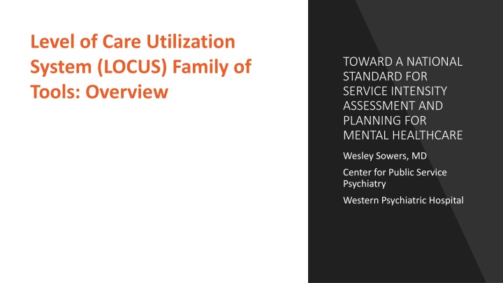 level of care utilization system locus family n.w