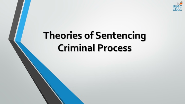 theories of sentencing criminal process n.w