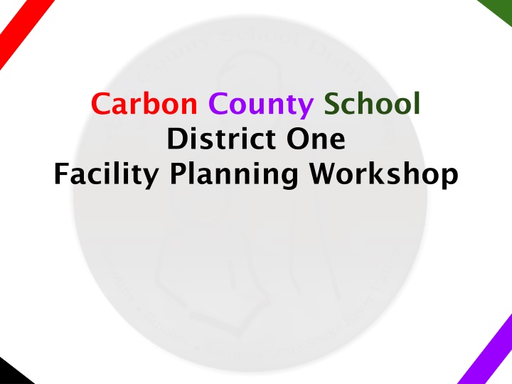 carbon county school district one facility n.w