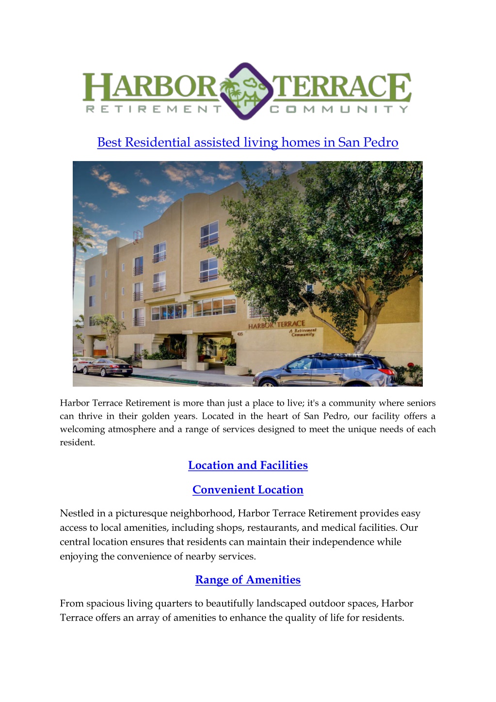 best residential assisted living homes l.w