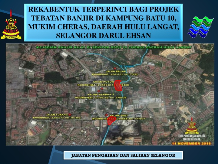 rekabentuk terperinci bagi projek tebatan banjir n.w
