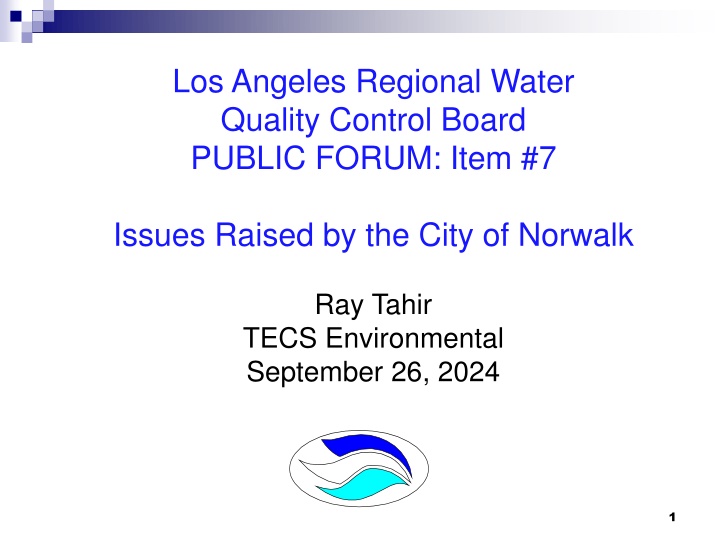 los angeles regional water quality control board n.w