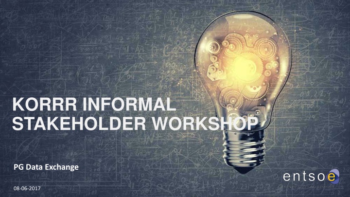 korrr informal stakeholder workshop n.w