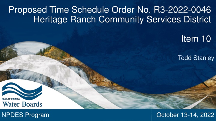 proposed time schedule order no r3 2022 0046 n.w