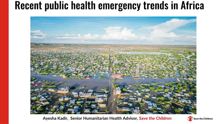 Recent public health emergency trends in Africa