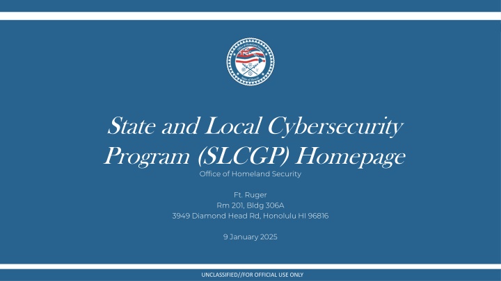 state of hawai i office of homeland security n.w