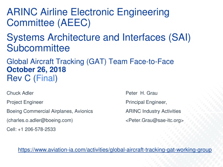 arinc airline electronic engineering committee n.w