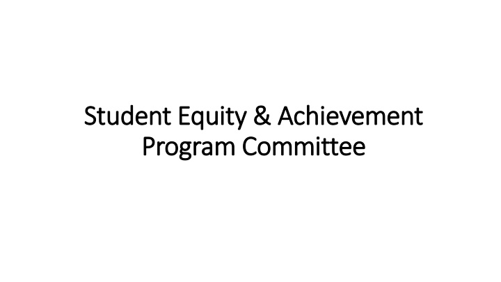 student equity achievement student equity n.w