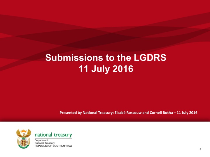 submissions to the lgdrs 11 july 2016 n.w