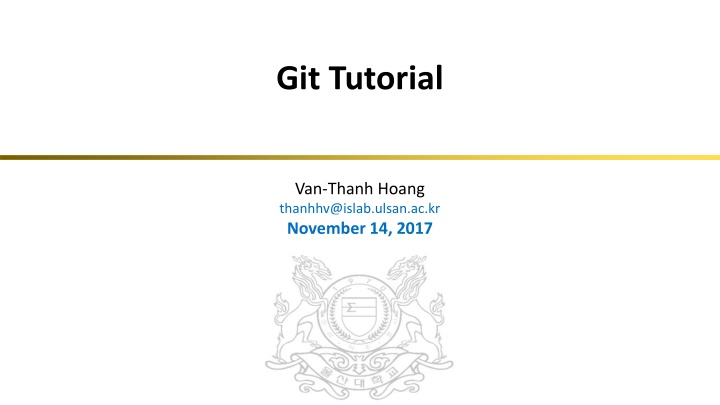 git tutorial n.w
