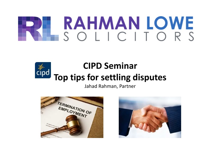 cipd seminar n.w