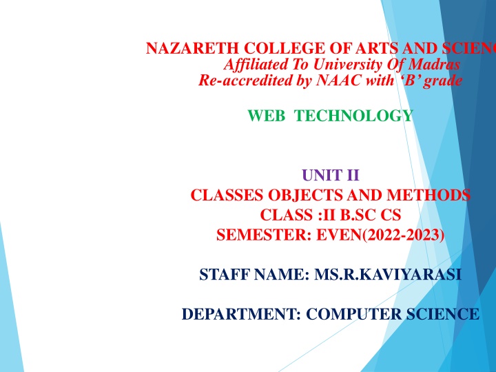 nazareth college of arts and science affiliated n.w