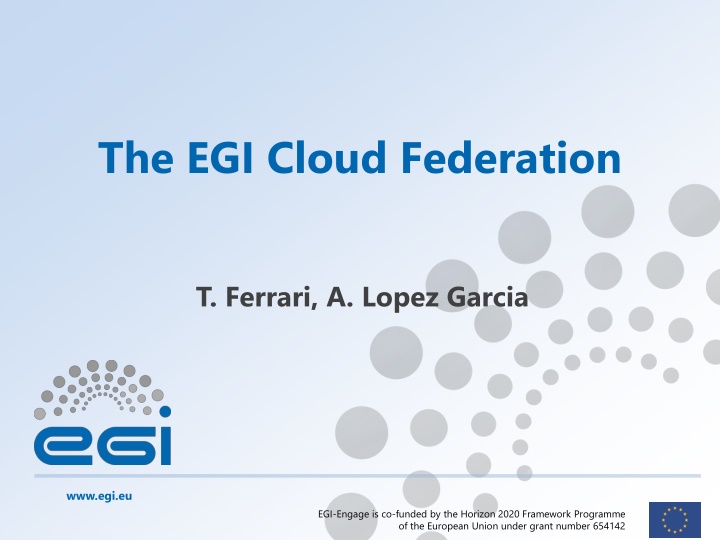 the egi cloud federation n.w