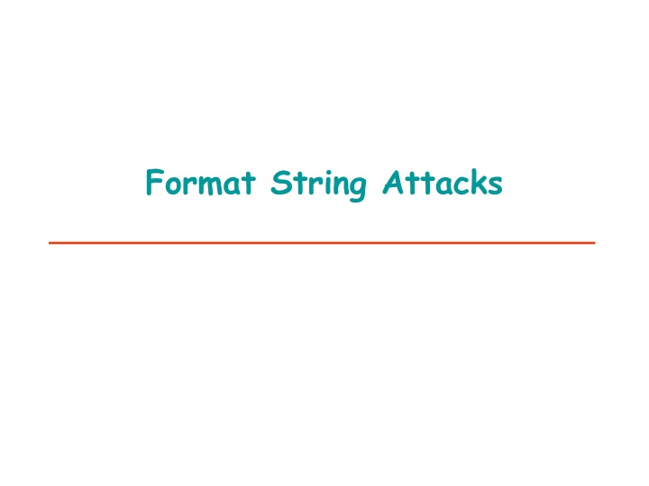format string attacks n.w