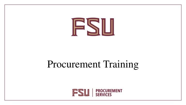 procurement training n.w