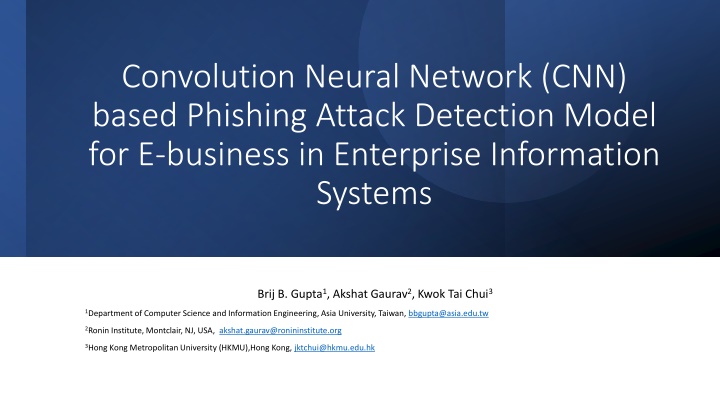 convolution neural network cnn based phishing n.w
