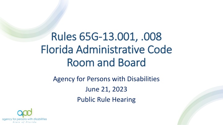 rules 65g rules 65g 13 001 008 13 001 008 florida n.w