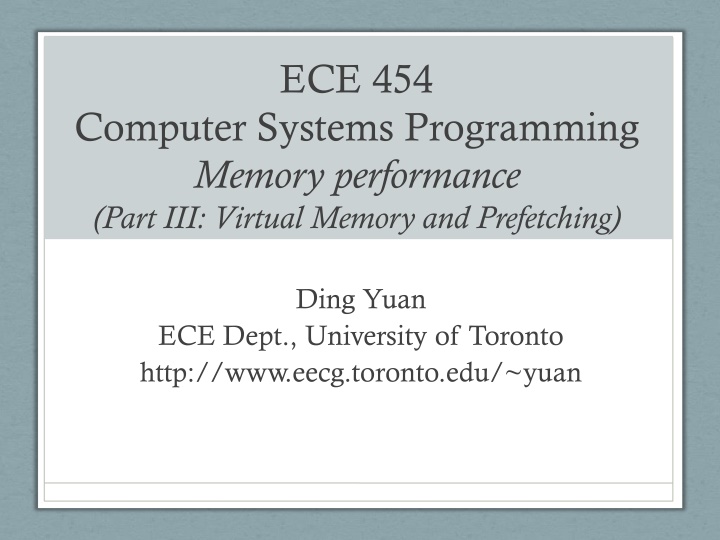 ece 454 n.w