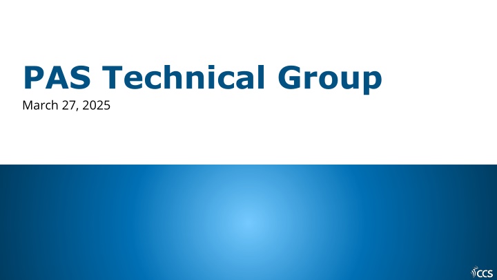 pas technical group march 27 2025 n.w