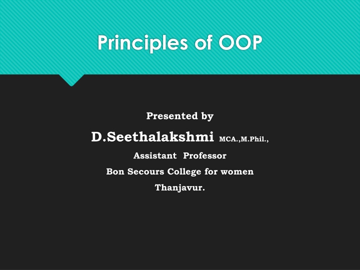principles of oop n.w
