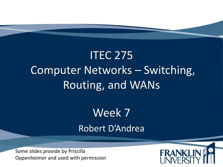 itec 275 n.w