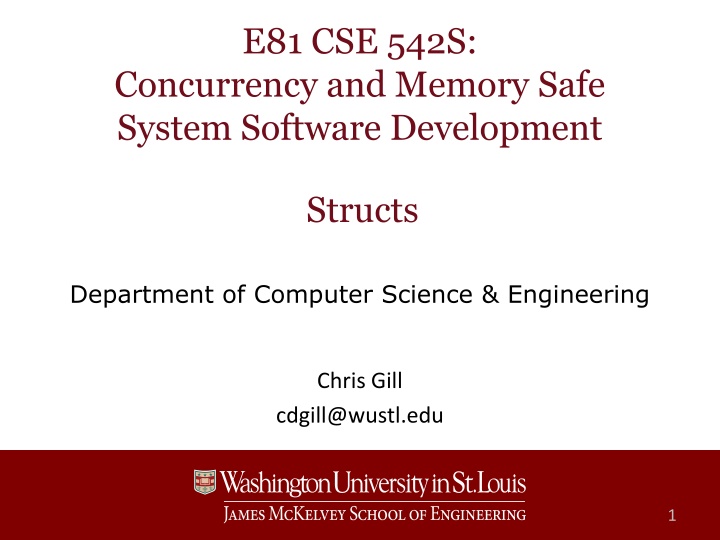 e81 cse 542s n.w