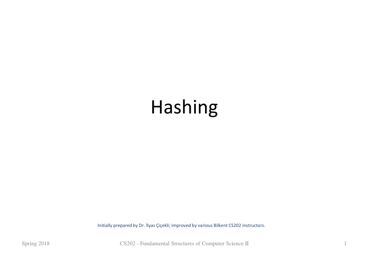 hashing n.w