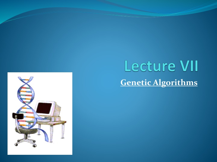 genetic algorithms n.w