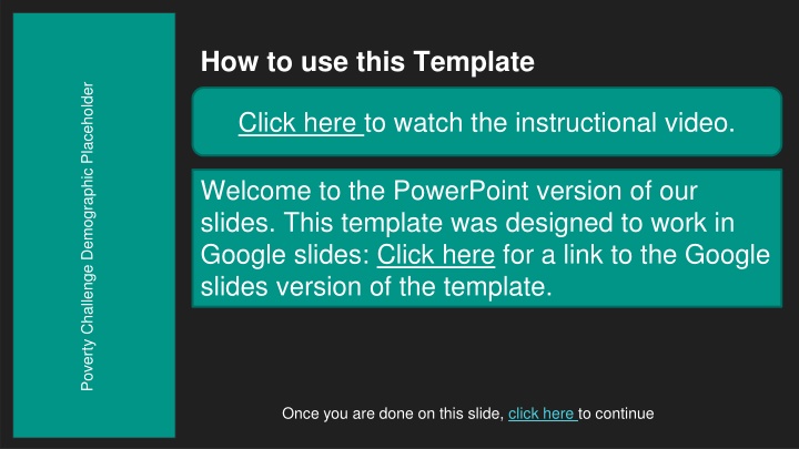how to use this template n.w
