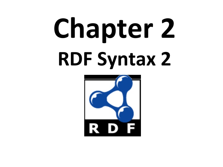 chapter 2 rdf syntax 2 n.w